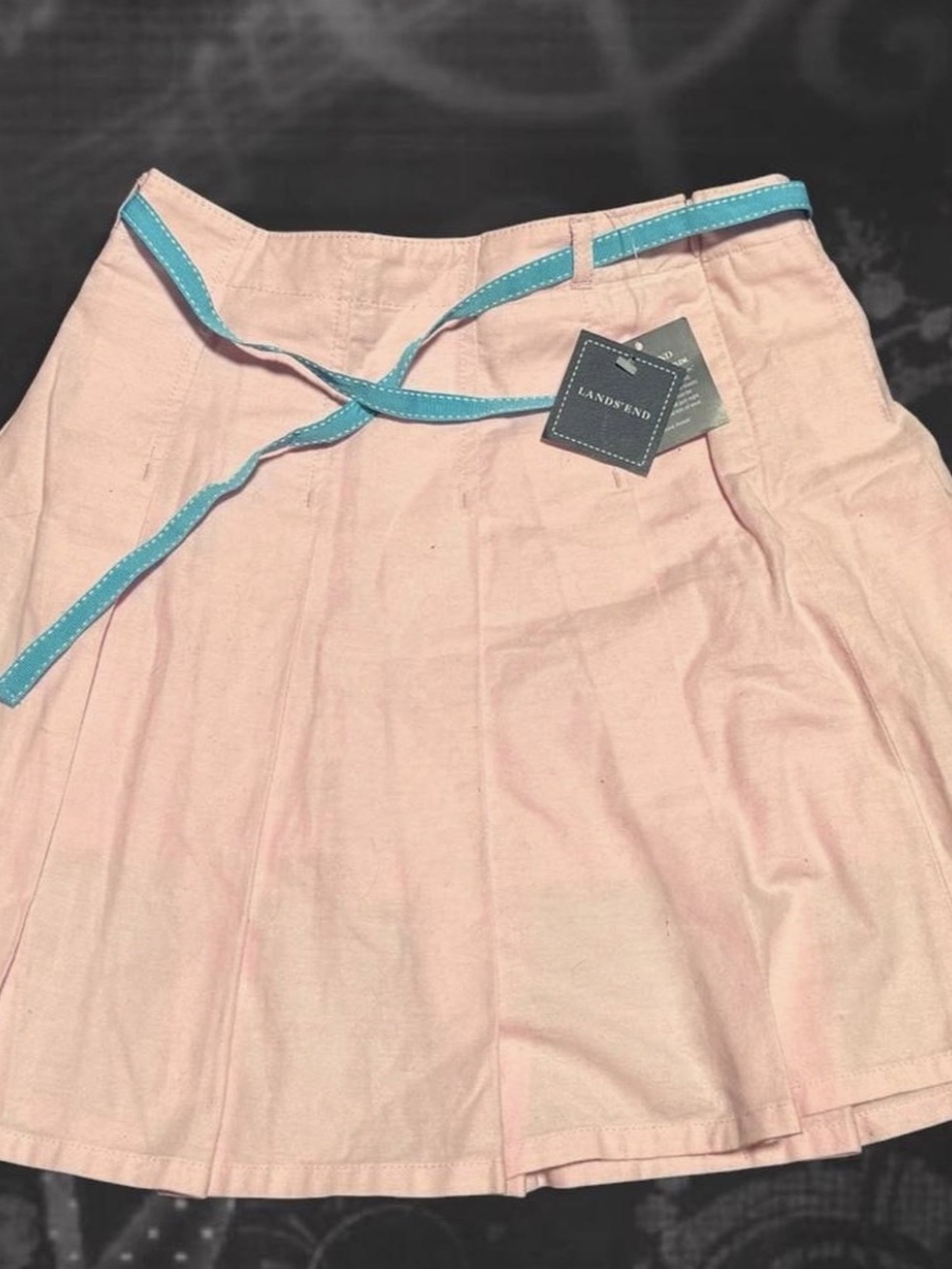 Lands' End A-Line Skirt in Pink Size 10 NWT